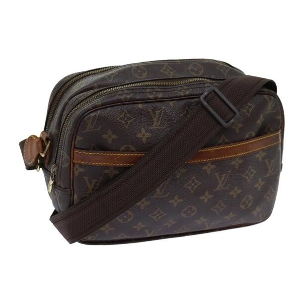 LOUIS VUITTON Monogram Reporter PM Shoulder Bag - Picture 1 of 16